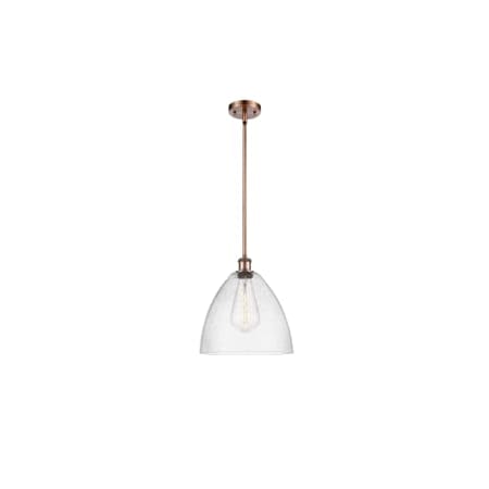 A large image of the Innovations Lighting 516-1S-13-12 Bristol Pendant Alternate Image