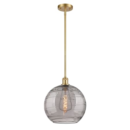 A large image of the Innovations Lighting 516-1S-14-12 Athens Deco Swirl Pendant Alternate Image