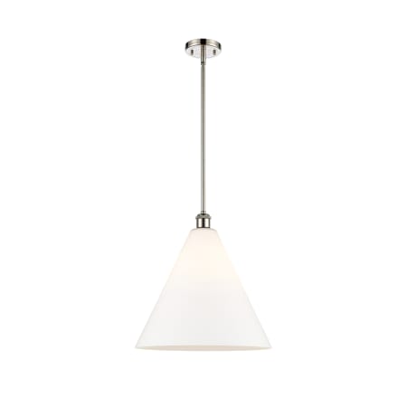 A large image of the Innovations Lighting 516-1S-17-16 Berkshire Pendant Alternate image