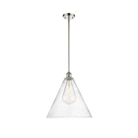 A large image of the Innovations Lighting 516-1S-17-16 Berkshire Pendant Alternate image