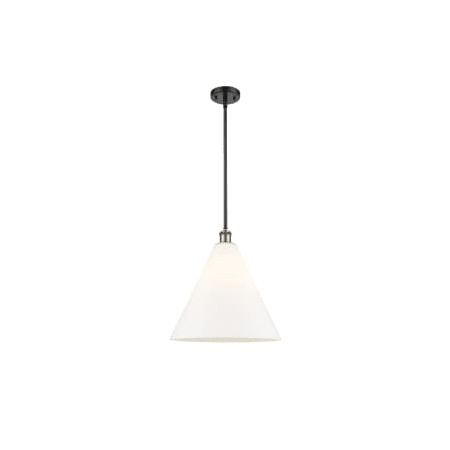 A large image of the Innovations Lighting 516-1S-17-16 Berkshire Pendant Alternate Image