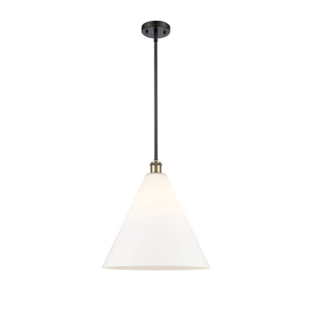 A large image of the Innovations Lighting 516-1S-17-16 Berkshire Pendant Alternate image