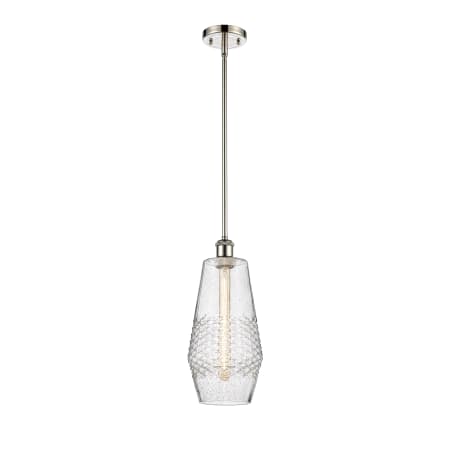 A large image of the Innovations Lighting 516-1S-17-7 Windham Pendant Alternate image