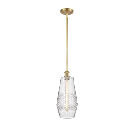 A large image of the Innovations Lighting 516-1S-17-7 Windham Pendant Alternate image