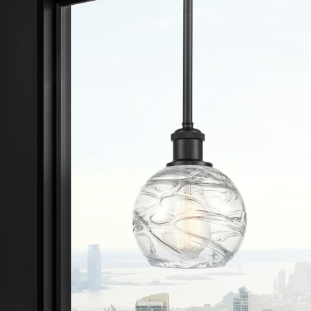 A large image of the Innovations Lighting 516-1S-8-6 Athens Pendant Alternate Image