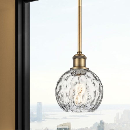 A large image of the Innovations Lighting 516-1S-8-6 Athens Pendant Alternate Image