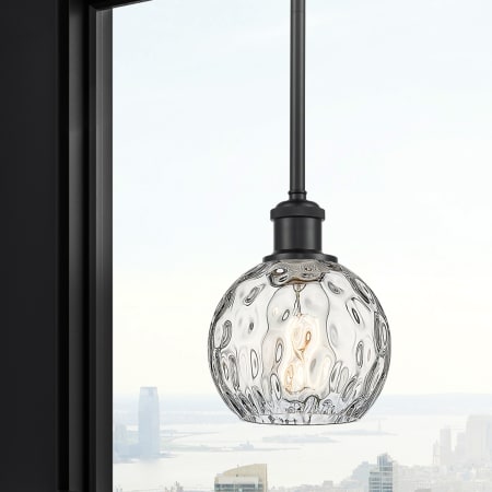 A large image of the Innovations Lighting 516-1S-8-6 Athens Pendant Alternate Image