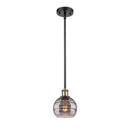 A large image of the Innovations Lighting 516-1S-8-6 Rochester Pendant Alternate Image