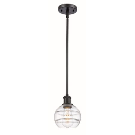 A large image of the Innovations Lighting 516-1S-8-6 Rochester Pendant Alternate Image