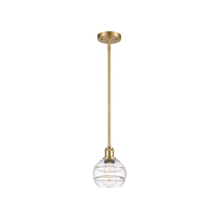 A large image of the Innovations Lighting 516-1S-8-6 Rochester Pendant Alternate Image