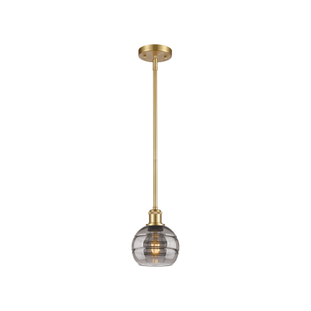A large image of the Innovations Lighting 516-1S-8-6 Rochester Pendant Alternate Image