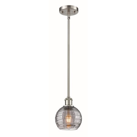 A large image of the Innovations Lighting 516-1S-9-6 Athens Deco Swirl Pendant Alternate Image