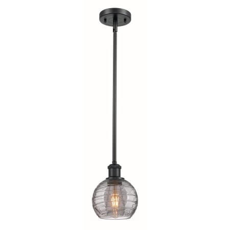 A large image of the Innovations Lighting 516-1S-9-6 Athens Deco Swirl Pendant Alternate Image