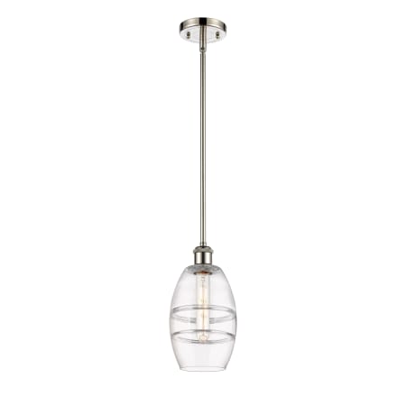 A large image of the Innovations Lighting 516-1S-9-6 Vaz Pendant Alternate Image