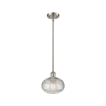 A large image of the Innovations Lighting 516-1S-9-8 Ithaca Pendant Alternate Image