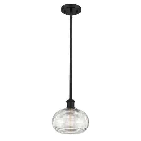 A large image of the Innovations Lighting 516-1S-9-8 Ithaca Pendant Alternate Image