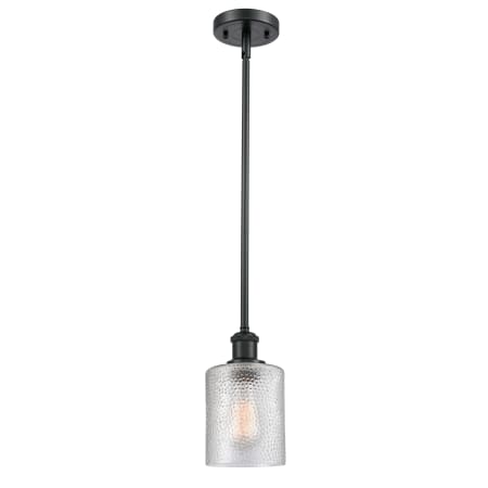 A large image of the Innovations Lighting 516-1S Cobbleskill Innovations Lighting-516-1S Cobbleskill-Full Product Image