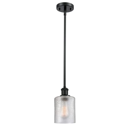 A large image of the Innovations Lighting 516-1S Cobbleskill Innovations Lighting-516-1S Cobbleskill-Full Product Image