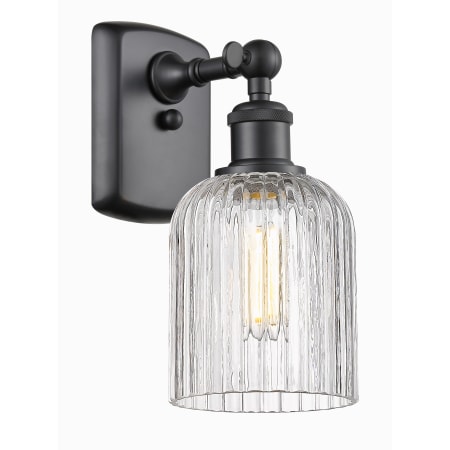 A large image of the Innovations Lighting 516-1W-10-5 Bridal Veil Sconce Alternate Image