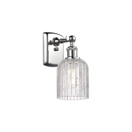A large image of the Innovations Lighting 516-1W-10-5 Bridal Veil Sconce Alternate Image