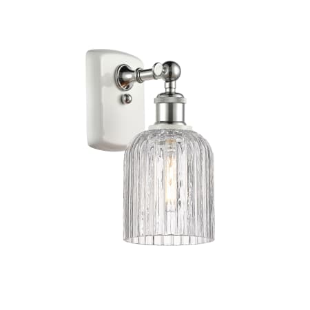 A large image of the Innovations Lighting 516-1W-10-5 Bridal Veil Sconce Alternate Image