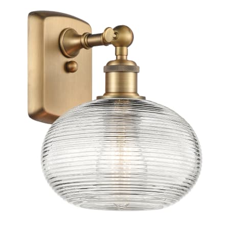 A large image of the Innovations Lighting 516-1W-10-8 Ithaca Sconce Alternate Image