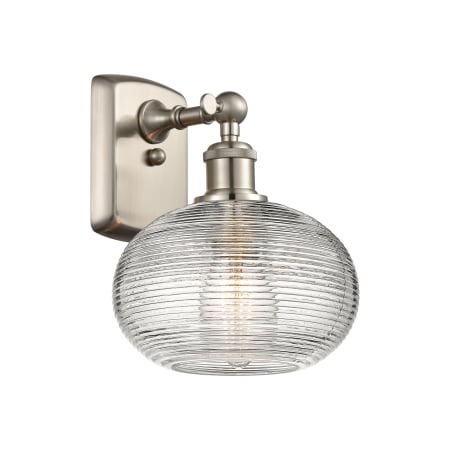 A large image of the Innovations Lighting 516-1W-10-8 Ithaca Sconce Alternate Image