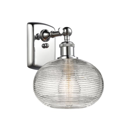 A large image of the Innovations Lighting 516-1W-10-8 Ithaca Sconce Alternate Image