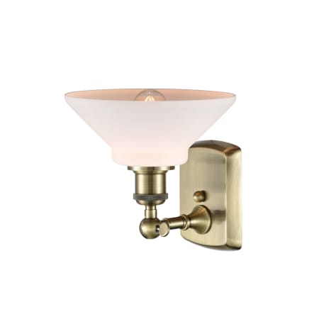 A large image of the Innovations Lighting 516-1W-10-8 Orwell Sconce Alternate Image