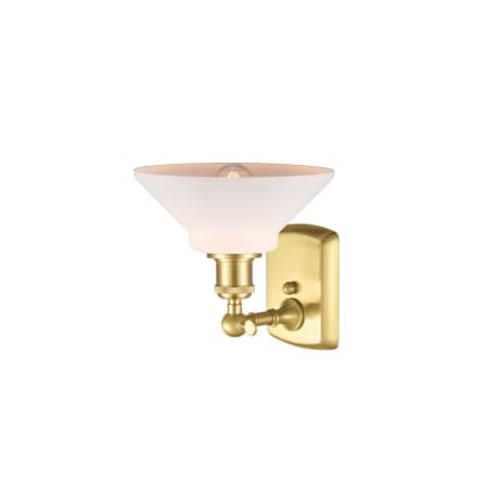 A large image of the Innovations Lighting 516-1W-10-8 Orwell Sconce Alternate Image