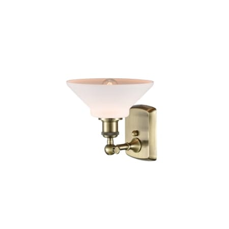 A large image of the Innovations Lighting 516-1W-10-8 Orwell Sconce Alternate Image