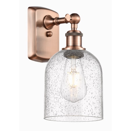 A large image of the Innovations Lighting 516-1W-11-6 Bella Sconce Alternate Image