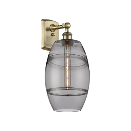 A large image of the Innovations Lighting 516-1W-11-8 Vaz Sconce Alternate Image