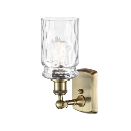 A large image of the Innovations Lighting 516-1W-12-5 Candor Sconce Alternate Image