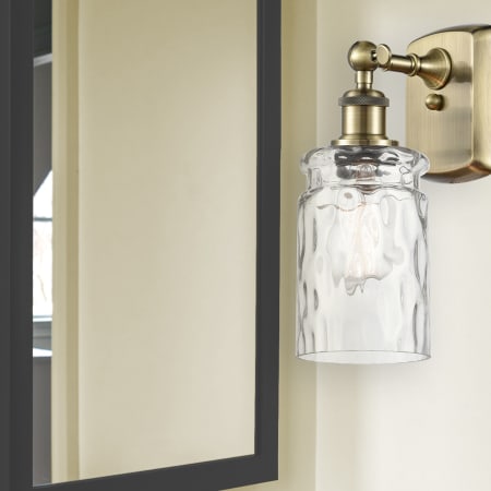 A large image of the Innovations Lighting 516-1W-12-5 Candor Sconce Alternate Image