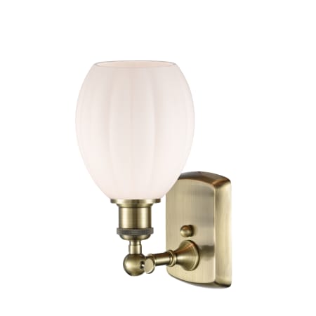 A large image of the Innovations Lighting 516-1W-12-6 Eaton Sconce Alternate Image