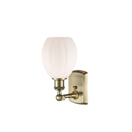 A large image of the Innovations Lighting 516-1W-12-6 Eaton Sconce Alternate Image