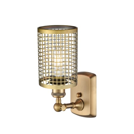 A large image of the Innovations Lighting 516-1W-13-5 Nestbrook Sconce Alternate image