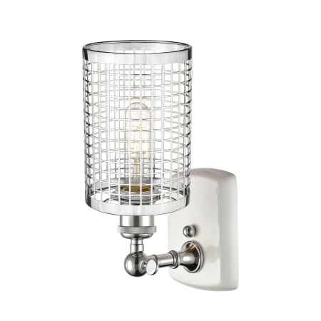 A large image of the Innovations Lighting 516-1W-13-5 Nestbrook Sconce Alternate image