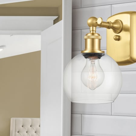 A large image of the Innovations Lighting 516-1W-9-6 Athens Sconce Alternate Image
