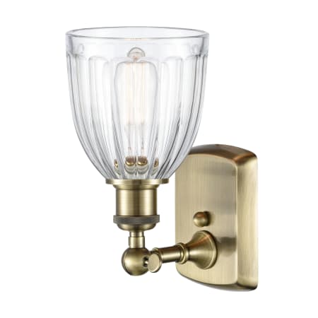 A large image of the Innovations Lighting 516-1W-9-6 Brookfield Sconce Alternate Image