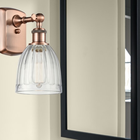 A large image of the Innovations Lighting 516-1W Brookfield Alternate Image