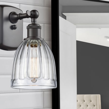 A large image of the Innovations Lighting 516-1W Brookfield Alternate Image
