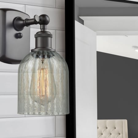 A large image of the Innovations Lighting 516-1W Caledonia Alternate Image
