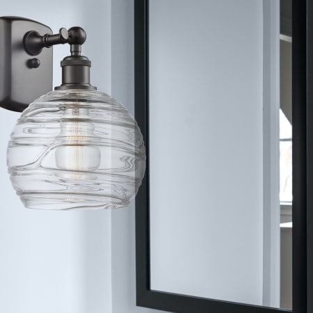 A large image of the Innovations Lighting 516-1W Deco Swirl Alternate Image