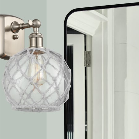 A large image of the Innovations Lighting 516-1W Farmhouse Rope Alternate Image