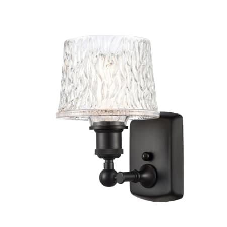 A large image of the Innovations Lighting 516-1W Niagra Oil Rubbed Bronze / Clear