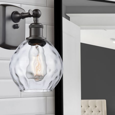 A large image of the Innovations Lighting 516-1W Small Waverly Alternate Image