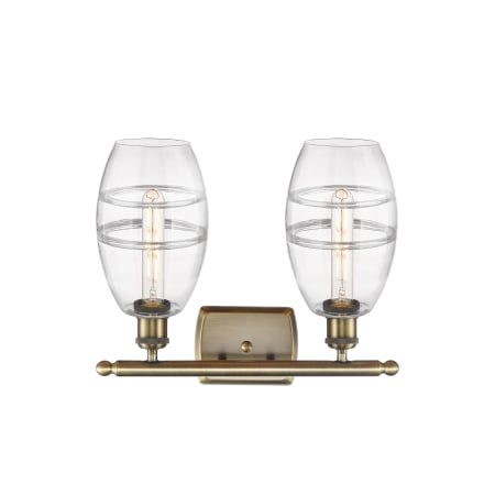 A large image of the Innovations Lighting 516-2W-10-16-Vaz-Bathroom Vanity Light Alternate Image