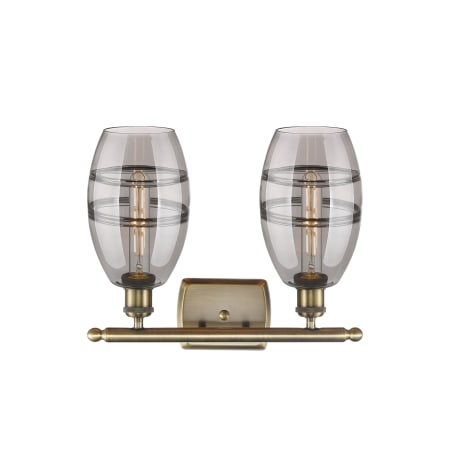 A large image of the Innovations Lighting 516-2W-10-16-Vaz-Bathroom Vanity Light Alternate Image